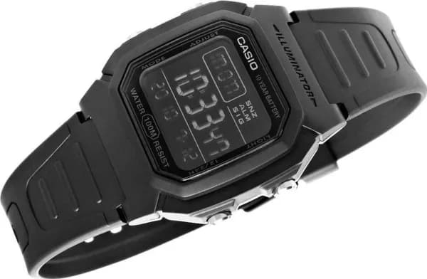 Casio W-800H-1BVES, vanntett, kvarts