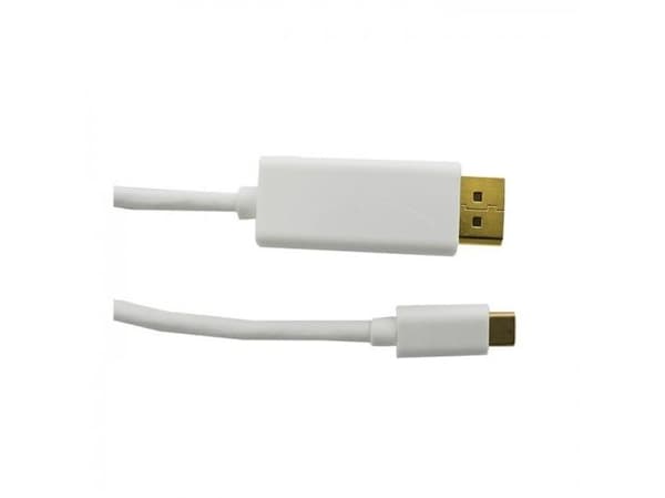 Qoltec - Adapterkabel - USB-C (han) til DisplayPort (han) - USB 3.1 - 1 m