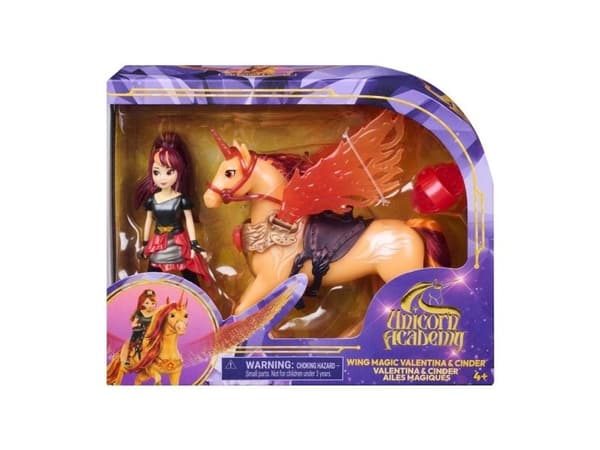Unicorn Academy Wing Magic Valentina and Cinder