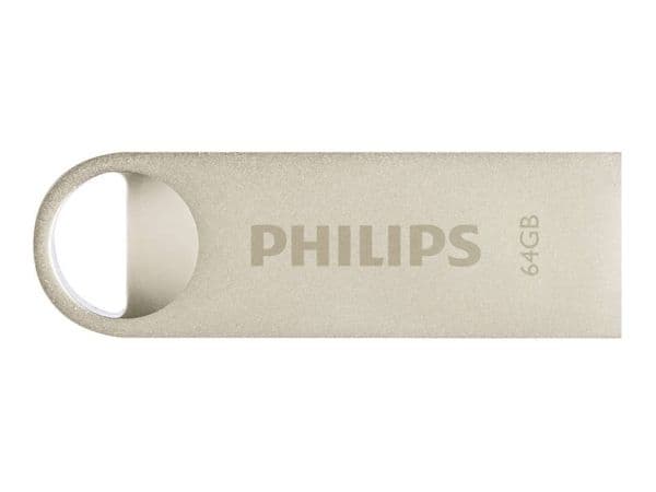 Philips FM64FD160B Moon edition 2.0 - USB-flashstasjon - 64 GB - USB 2.0