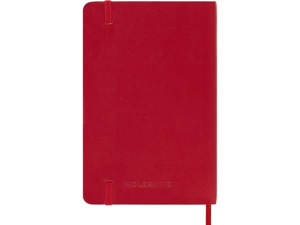 Classic Soft 12M Week Note Pocket Rød 2026