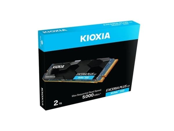 Kioxia LSD10Z002TG8, 2 TB, M.2, 5000 MB/s, 64 Gbit/s.