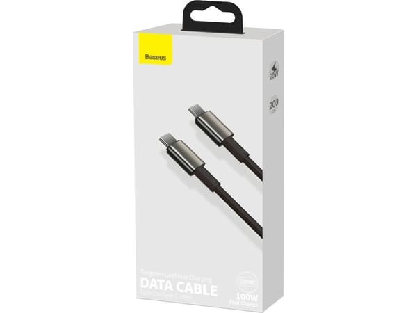 Baseus 6953156232068, 2 m, USB C, USB C, USB 2.0, 480 Mbit/s, Lajittelu