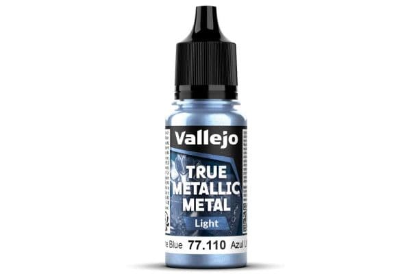 True Metallic Light Ultramarine Blue maling, 18 ml