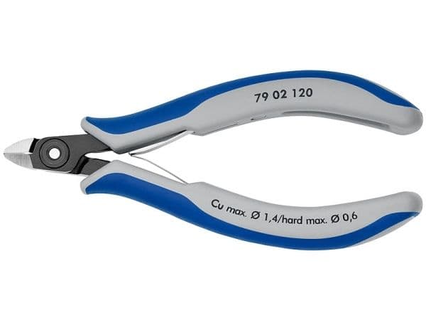 KNIPEX præcisions-elektronik-skævbider, mini hoved