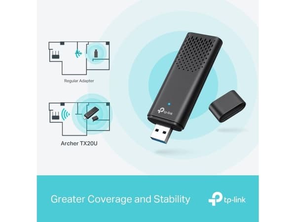 TP-Link Netværksadapter SuperSpeed USB 3.0 Trådløs