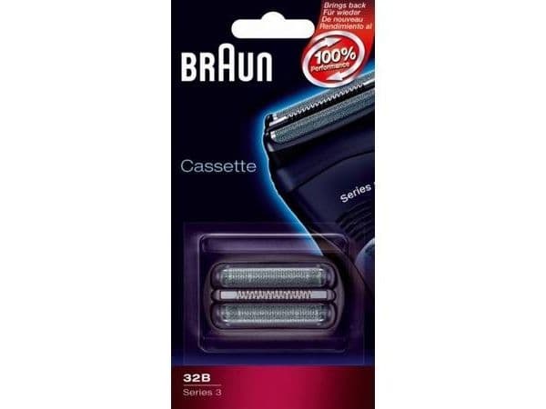 Braun 32B - Reserve-barberingsskærer - til shaver - sort