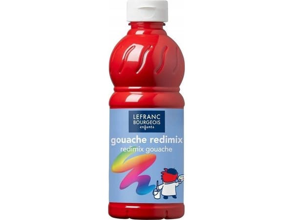 Redimix 500ml kirkkaan punainen