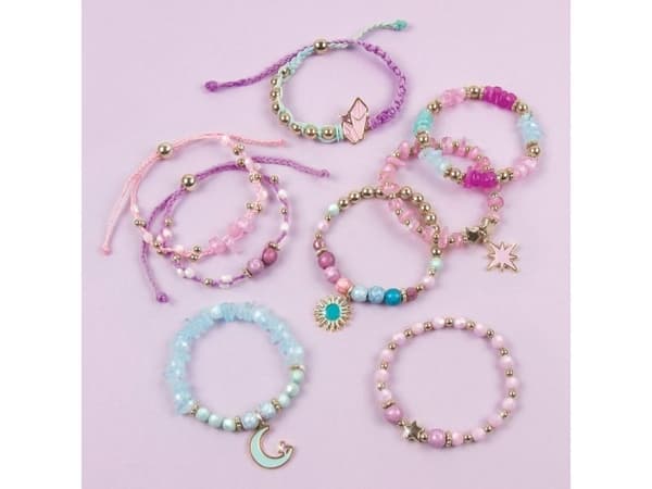 MAKE IT REAL armbandsgjutesats "Himmelstenar"