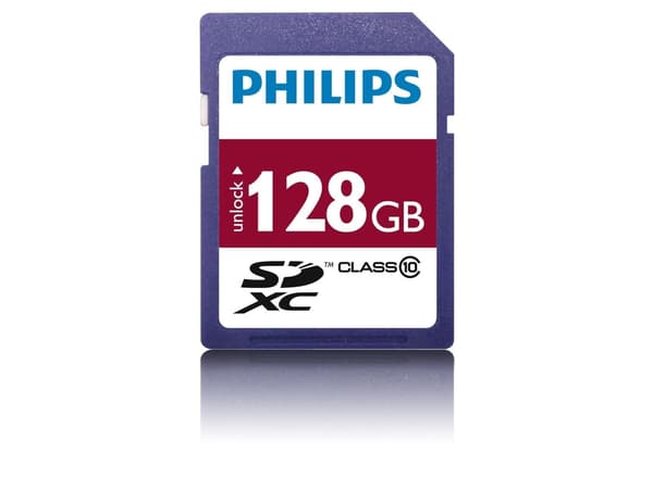 Philips FM12SD55B - Flash-minneskort - 128 GB - UHS Class 1 / Class10 - SDXC