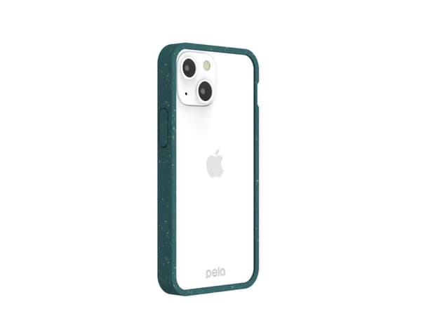 Pela Clear Case för iPhone 13 mini - Svart