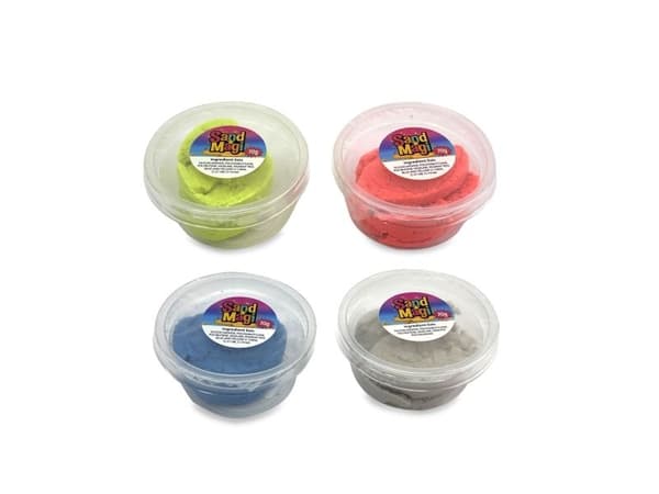 Impulse Toys Sand Magi i koppar 4 st 70 g