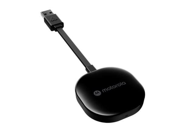Motorola MA1 langaton Android Auto -autosovitin USB-A
