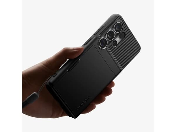 Spigen Slim Armor CS etui Galaxy S26 Ultra sort