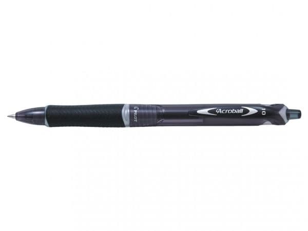 Kuglepen Pilot Acroball medium sort (stk.)