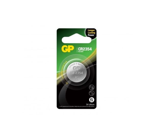GP knapcelle, Lithium, CR2354, 1-pak