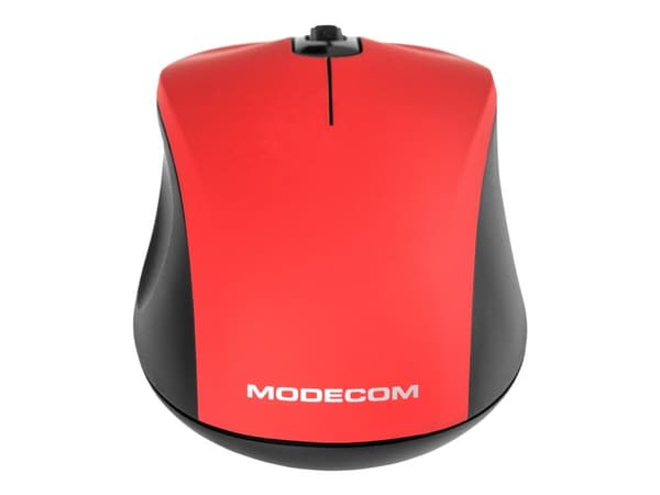 ModeCom MC-M10S - Mus - optisk - 3 knapper - kablet - USB - rød