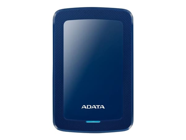 ADATA HV300 - Hårddisk - 2 TB - extern (portabel) - USB 3.1 - 256 bitars AES - blå
