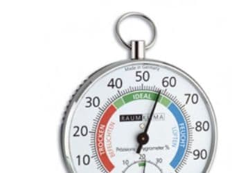 TFA Dostmann 45.2027 Termo-/hygrometer Sølv