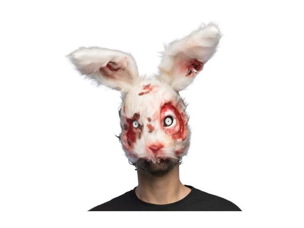 Blodig kanin maske