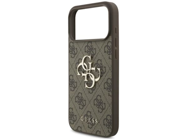 Etui Guess 4G Big Logo do iPhone 18 Pro / 17 Pro brazowy