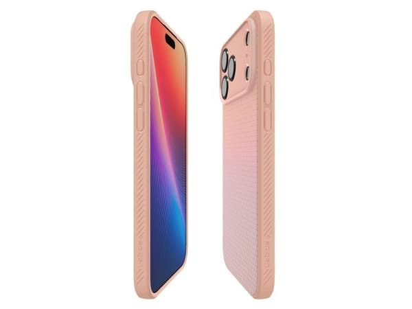 Spigen Liquid Air-etui til iPhone 17 Pro – titanrosa