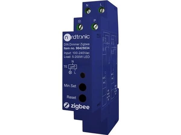 NORDTRONIC DIN himmennin Zigbee