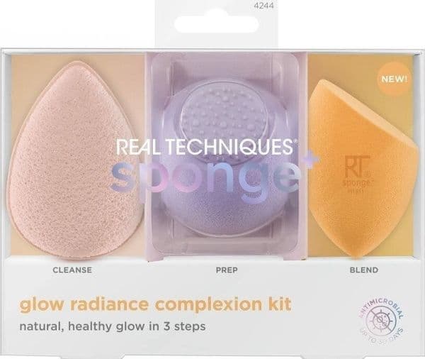 Real Techniques - Glow Radiance Complexion Kit - 1 stk