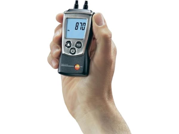 testo 510 tryckmätningsutrustning lufttryck 0 - 100 hPa magnetisk baksida
