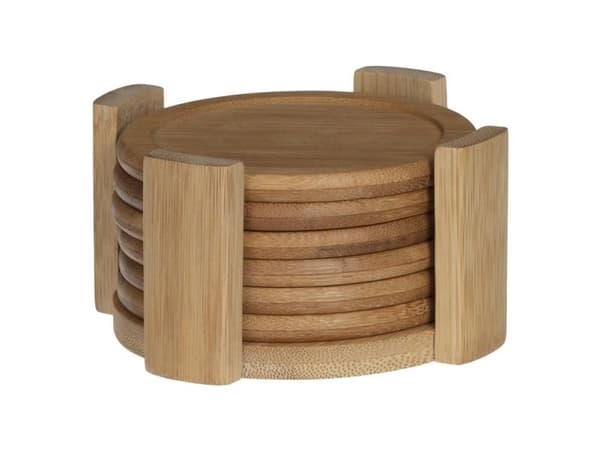 Atmosphera sett med 6 bambusunderlag