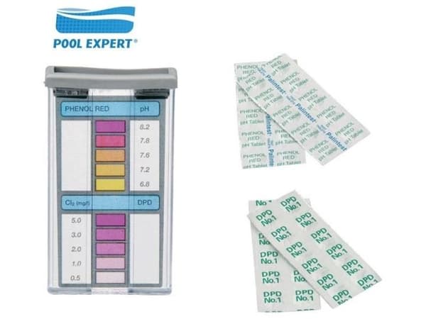 Testkit klor + pH - tabletter DPD1