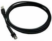 Datalogic 90A052258, 2 m, USB A, USB 2.0, Uros/uros, Musta