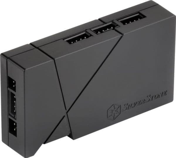SilverStone LSB01 - Belysning för systemkabinett (LED) - svart