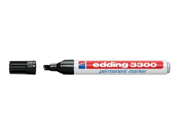 edding 3300 - Markør - permanent - svart - 1-5 mm