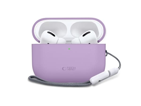 Tech-Protect TECH-PROTECT silikonfodral för Apple AirPods Pro 3 Lavender
