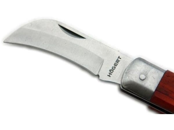 Högert Technik monteringskniv, vikbar, böjd (HT4C651)