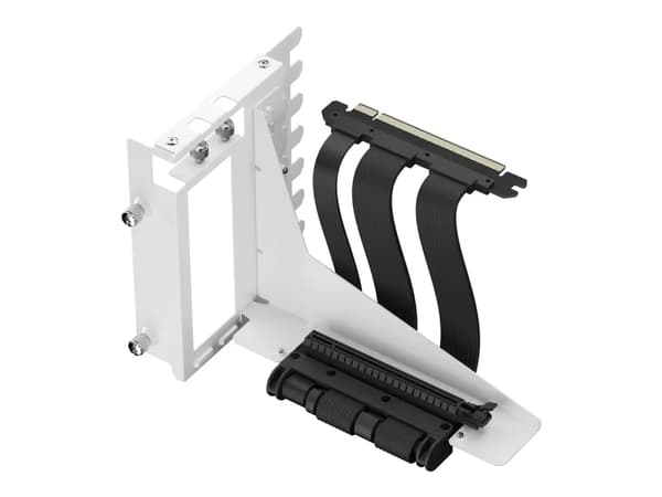 Fractal Design Flex 2 - GPU-bøylesett - hvit, matte black (cable)