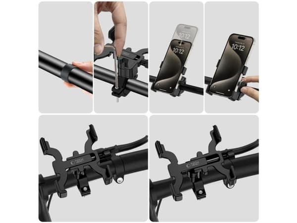 Tech-Protect Tech-Protect V3 Universal sykkelfeste svart