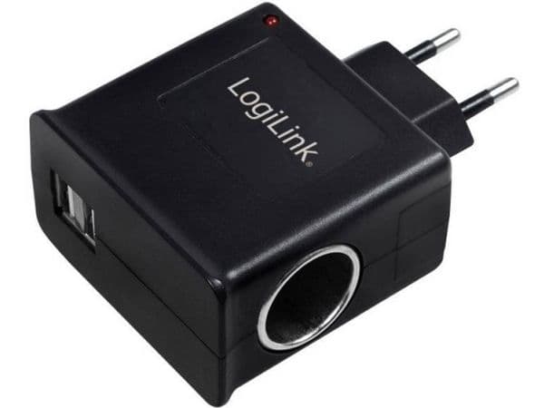 LogiLink PA0046, Innendørs, Cigartenner/lighter, USB, 5 V, Sort