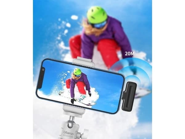 Ulanzi slavemikrofon Lightning till iPhone / J12