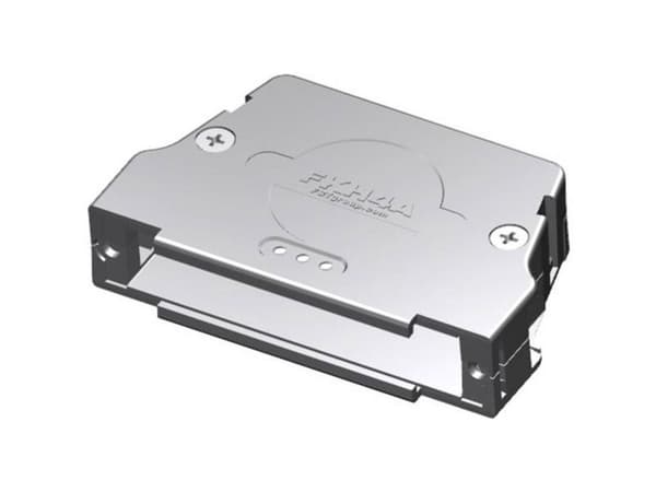 Molex 1727040121 D-SUB-hus plast, metalliserat 180° (1 st)