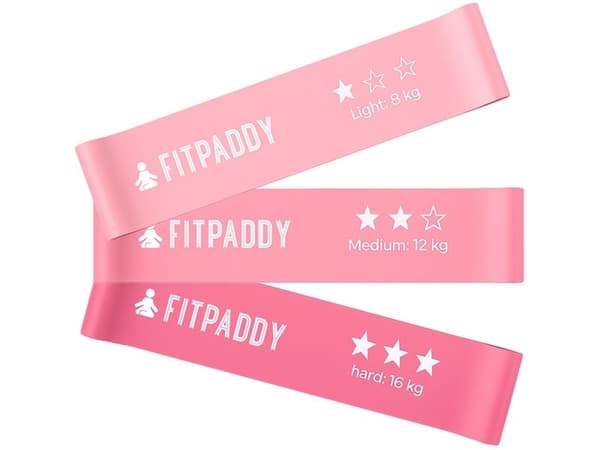 Elastiske bånd Plus (3 stk.) Pink Edition