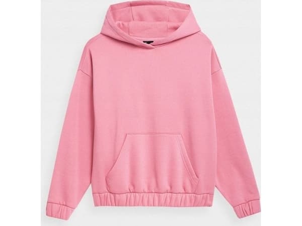 Women's sweatshirt 4F pink 4FSS23TSWSF255 54S L