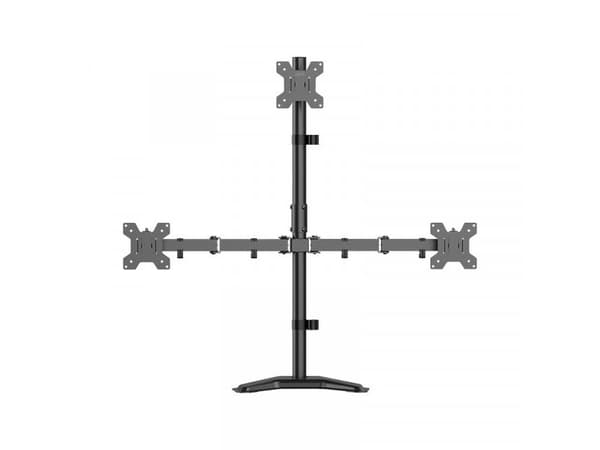 LogiLink brakett for 3 skjermer 17–32"