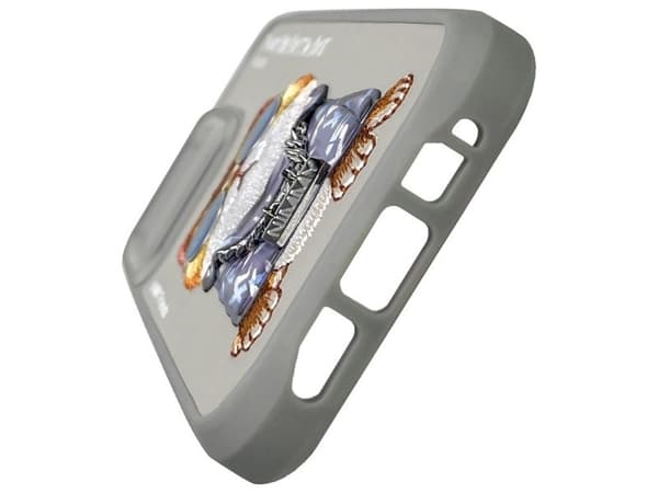 Nimmy Glasses Cool Cat Case for iPhone 15 Pro - Gray