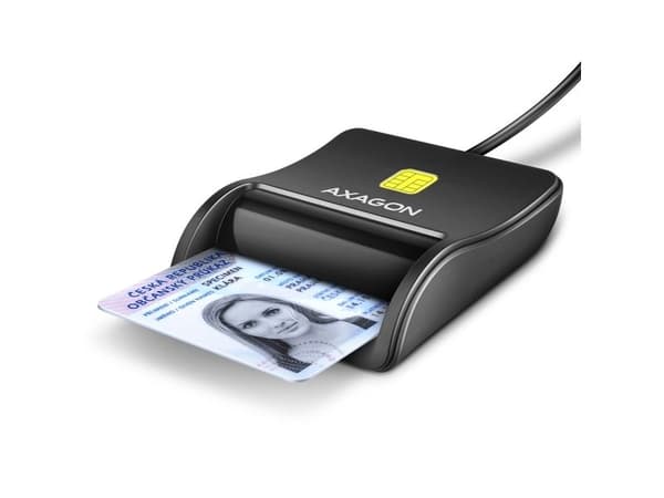AXAGON CRE-SM3N reader Smart card USB 1.3m cable