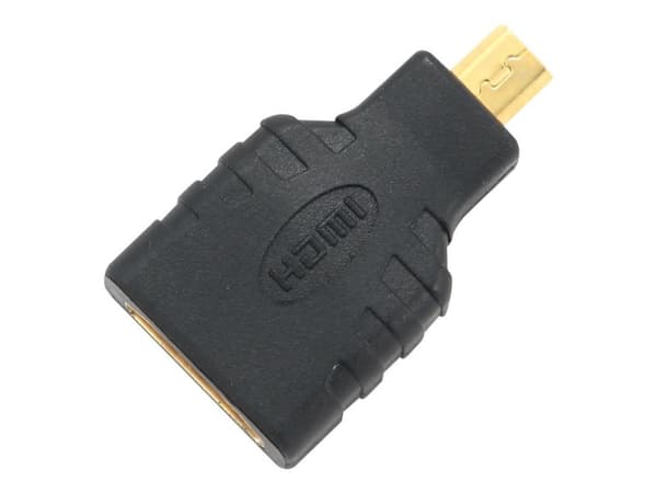 Gembird - HDMI-sovitin - mikro HDMI han til HDMI hun