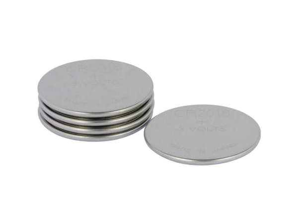GP Batteries Lithium Cell CR2016, Engangsbatteri, CR2016, Lithium, 3 V, 5 stykker, Rustfritt stål