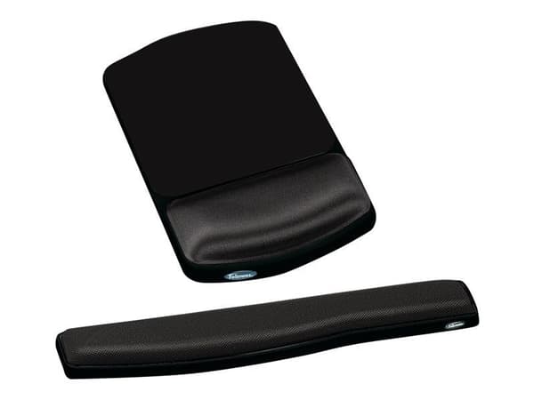Musemåtte, Fellowes® Premium, gel, sort, håndledsstøtte