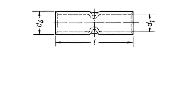 Puristusholkki CU kl 2 kaapeli 0,75 mm2